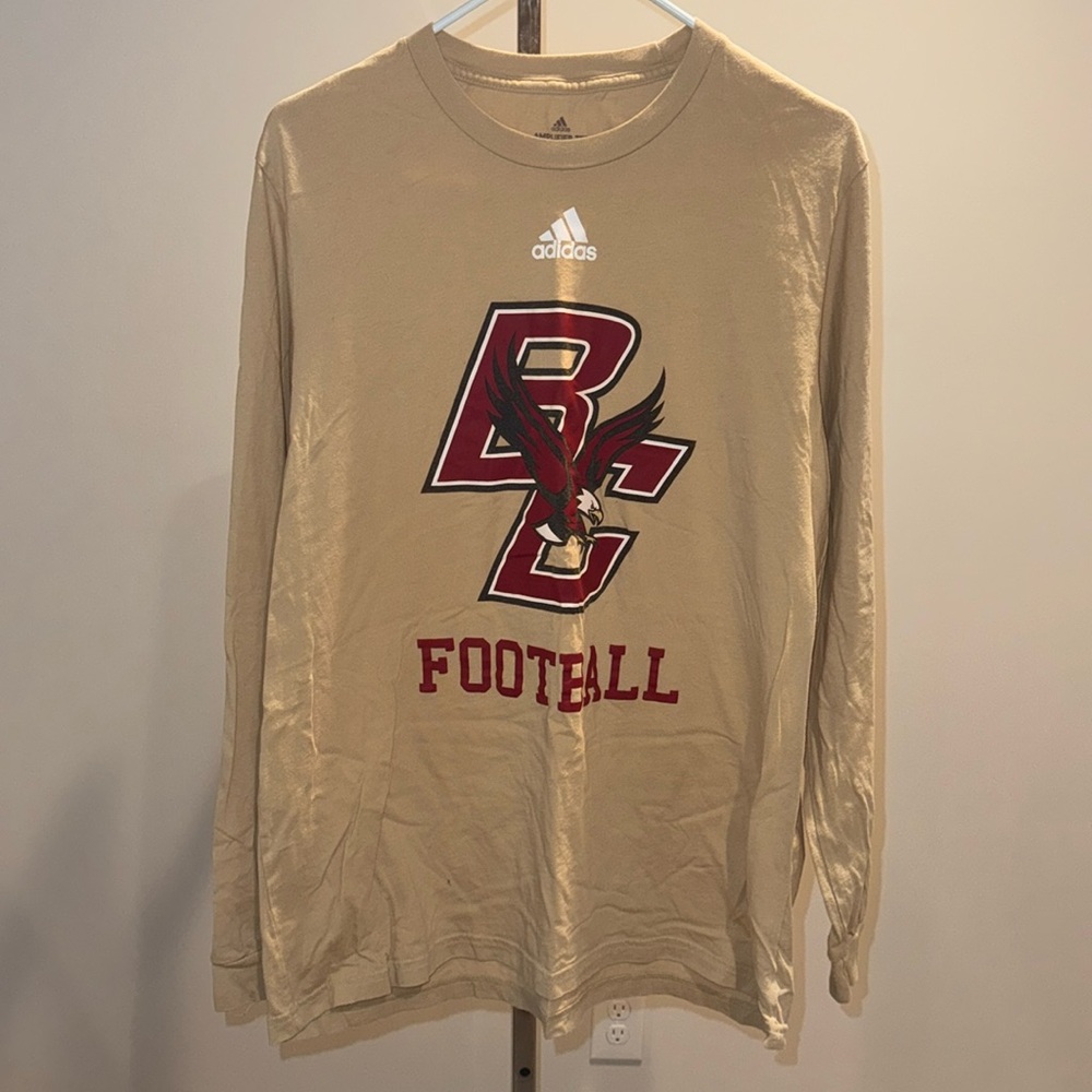 Boston College football long sleeve shirt, XL